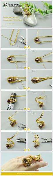 5-PandaHall_Tutorial_on_Vintage_Pearl_Ring